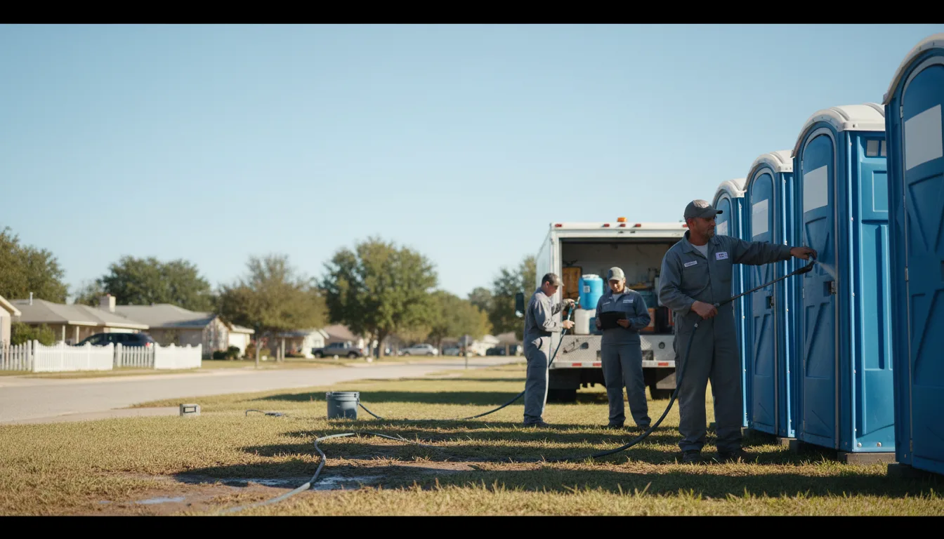Long-Term Portable Toilet Rental in Breaux Bridge, LA near me
